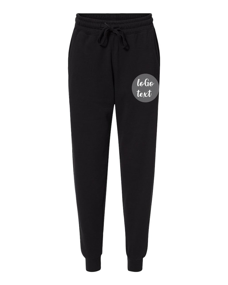 4 Colors Ink Stitch Custom PRM20PNT Women Stitching Textlogo Available Sweat Pants Joggers
