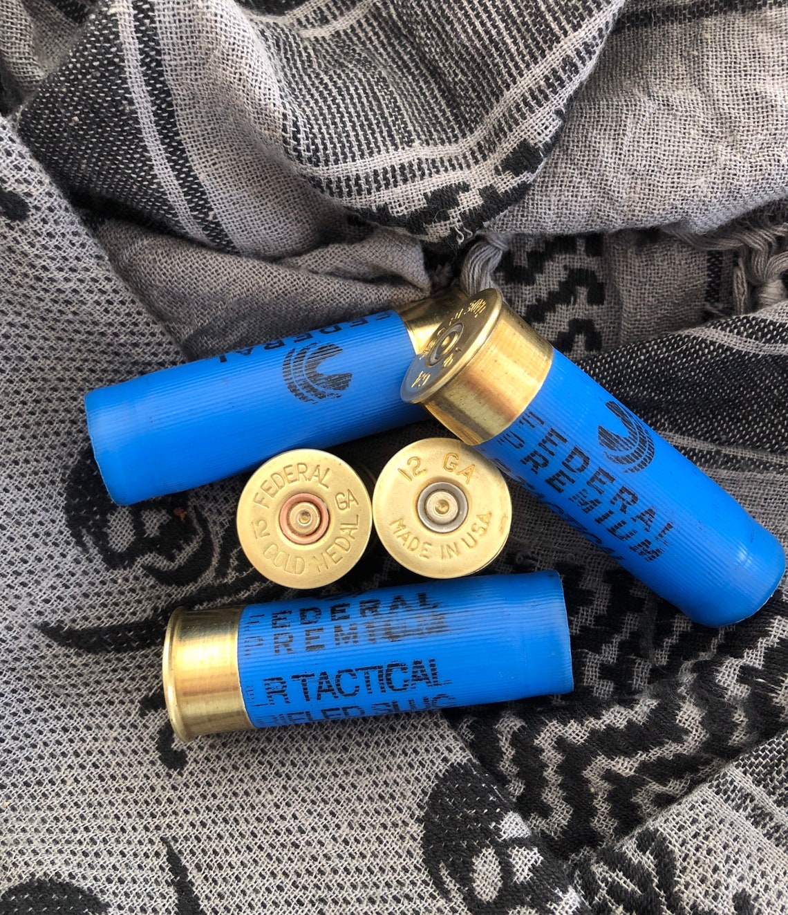 thumbnail interactive-video image 1 of Assorted 12 Gauge Shotgun Shell Fridge Magnets – Set Of Colorful Magnets 1 of 3