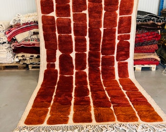Customized Beni Mrirt Rug 026 | Custom Made Moroccan rug | Berber rug | Discover the Essence of Moroccan Craftsmanship | Beni Ouarain Outlet