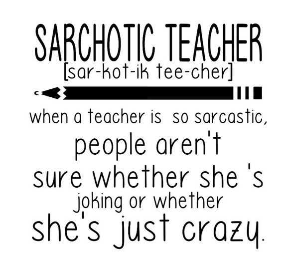Download Sarchotic Teacher Svg Funny Etsy