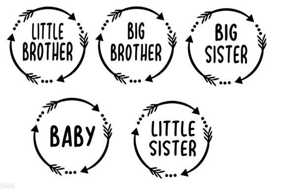 Download Little Brother Big Brother Big Sister Little Sister Baby Svg Cutting File New Baby Sibling Magnoliasnmoonshine