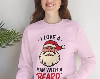 Cozy Beard Lover Sweatshirt - Perfect for Christmas, Gift for Him, Holiday Sweater, Funny Sweatshirt, Unisex Crewneck