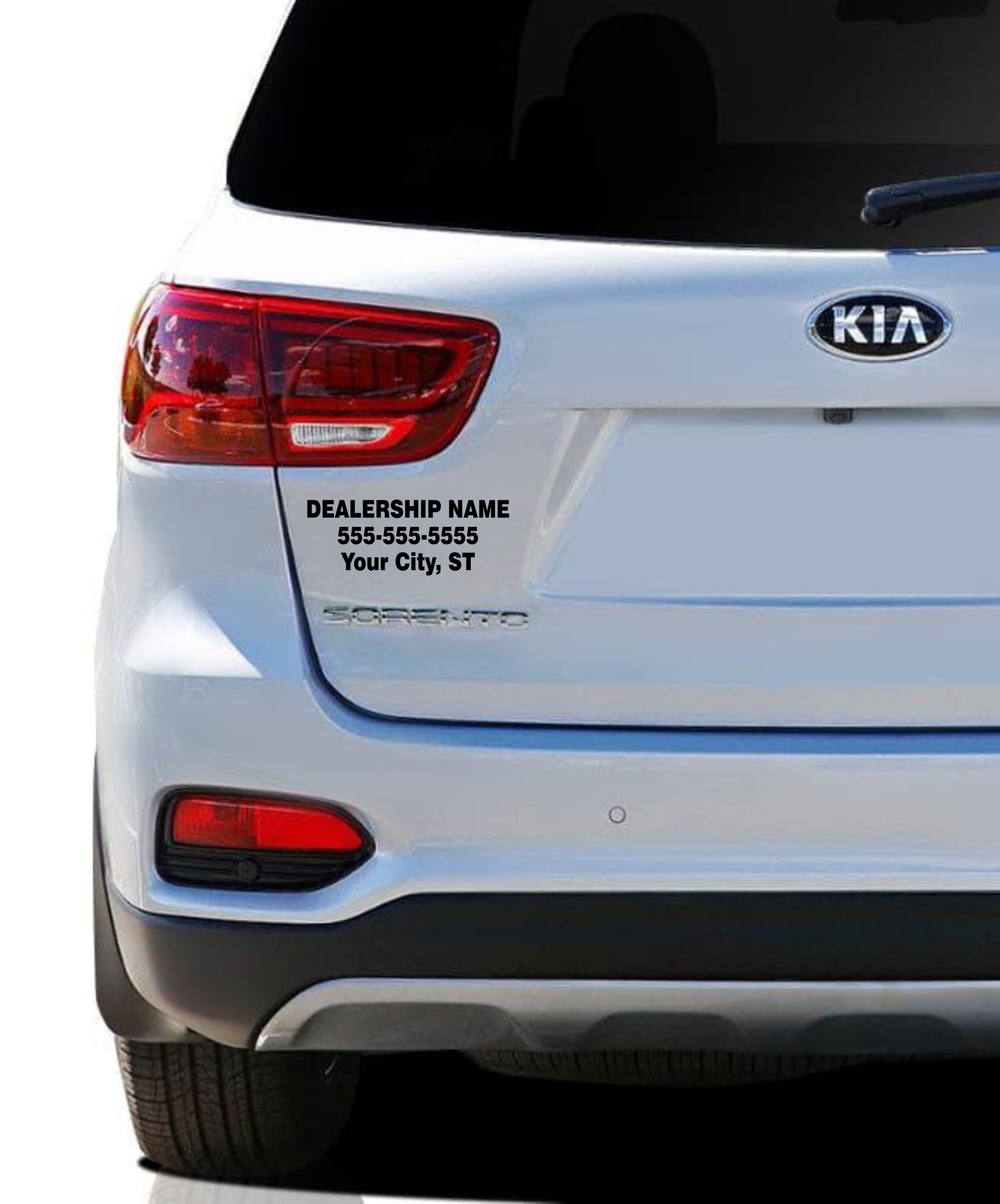 Dealer Decals, Car Dealership Decal, Car Decals, Decals for Dealers ...