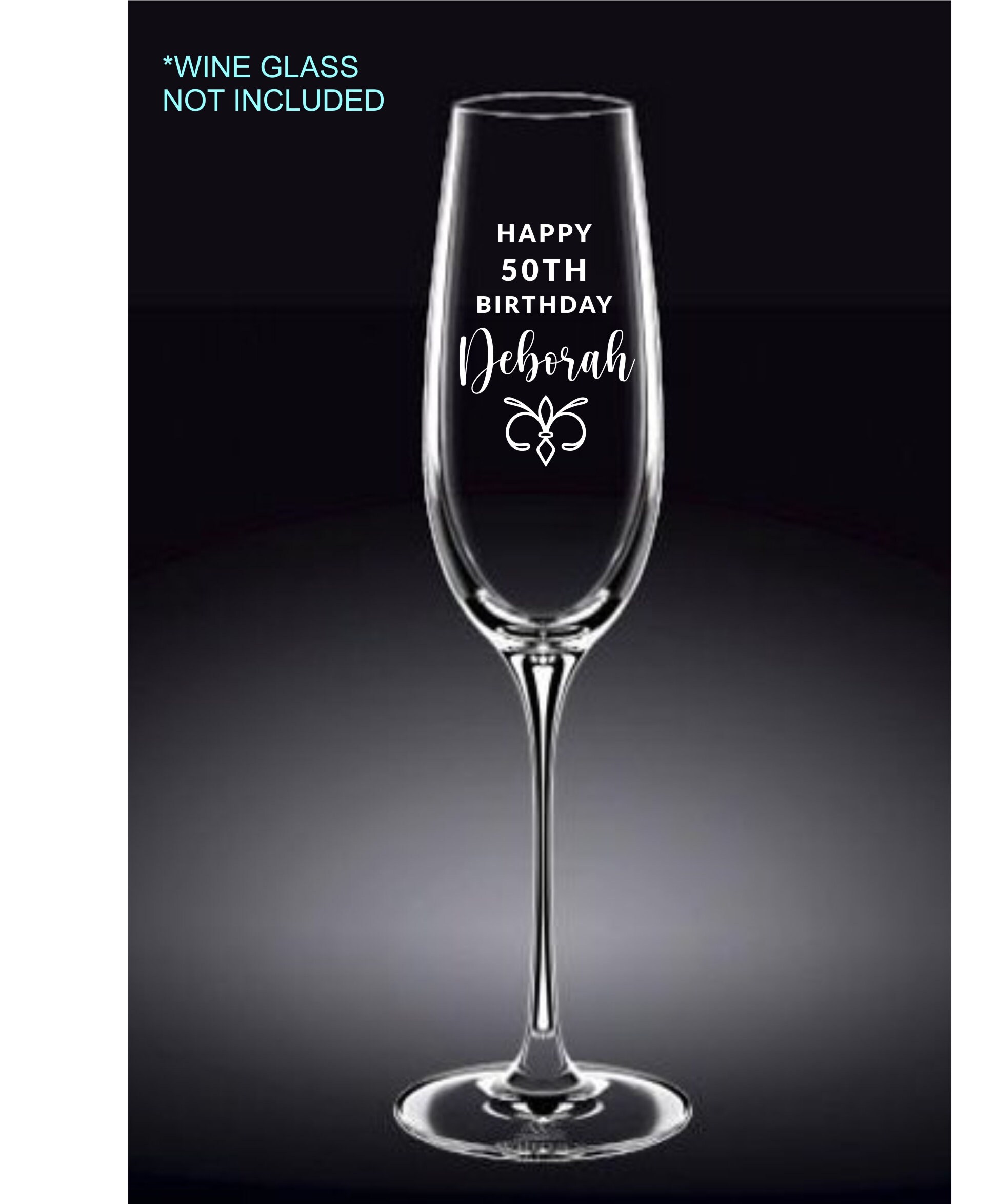 Wedding Champagne Flute Decals Bridal Party Bridesmaid Decal Etsy