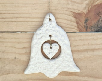 Bell Ornament, Memorial Gift, Gift for Grieving Parents, Infant Loss, Christmas Ornament, Wind Chime, Piece of Your Heart, Bereavement Gift