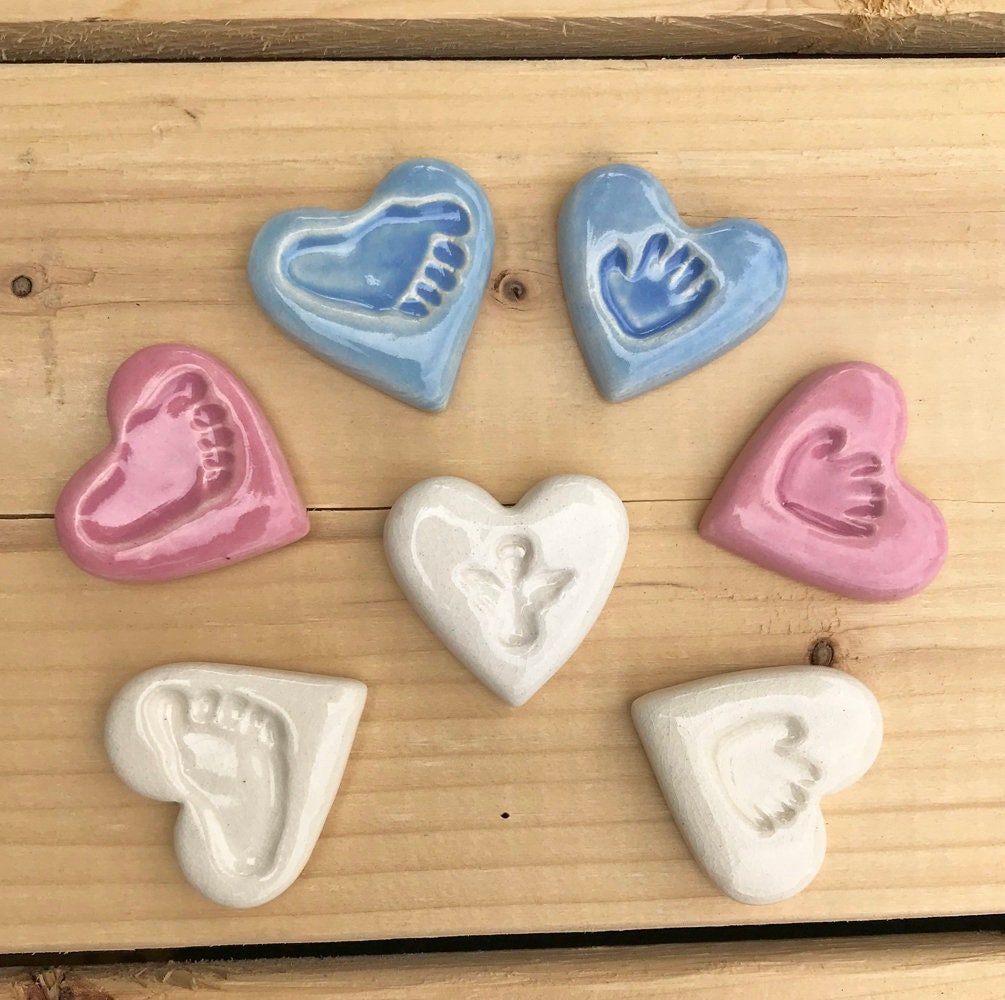 Heart Prints Miscarriage Keepsake Infant Loss Miscarriage - Etsy