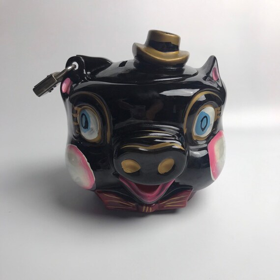 large locking piggy bank