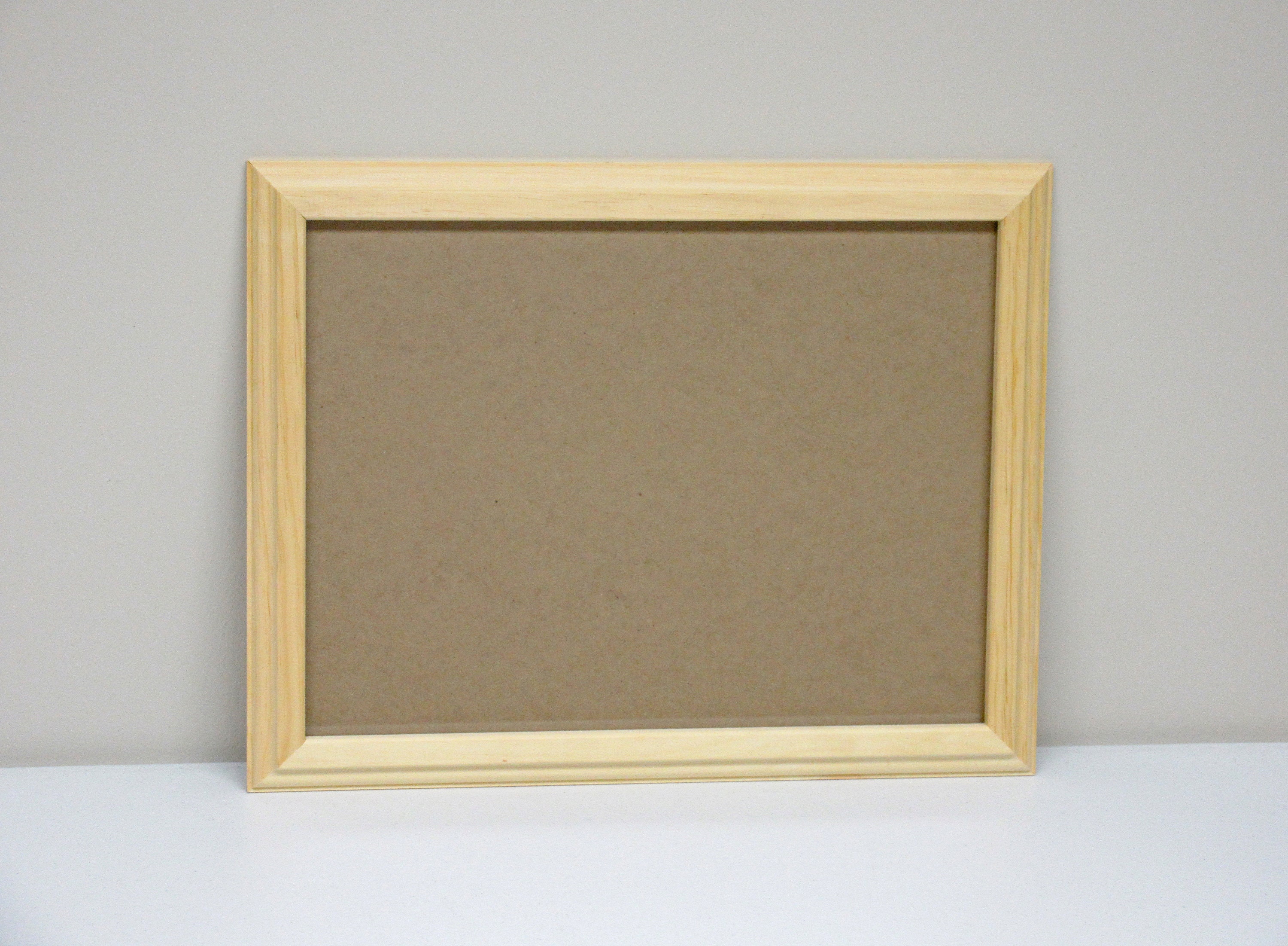 Ornate Wood Picture Frame Unfinished Pine 12 X 16 Etsy UK