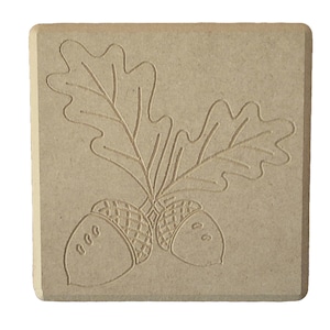 Oak Leaf Plaque - MDF - Unfinished