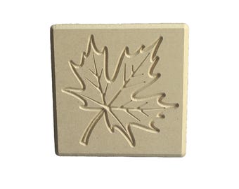 Maple Leaf Plaque - MDF - Unfinished