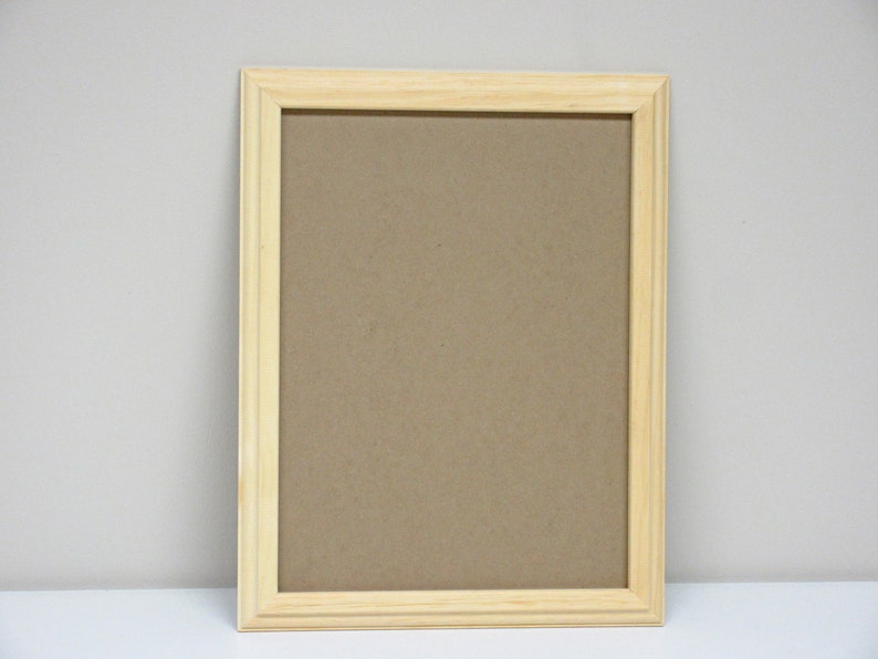 Ornate Wood Picture Frame Unfinished Pine 12 x 16 2 Pack Etsy