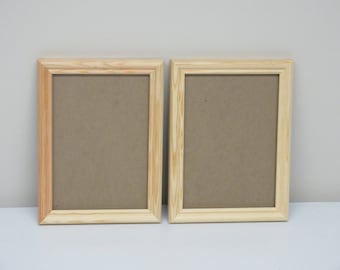 Original Picture Frame - Unfinished Pine - 5 x 7