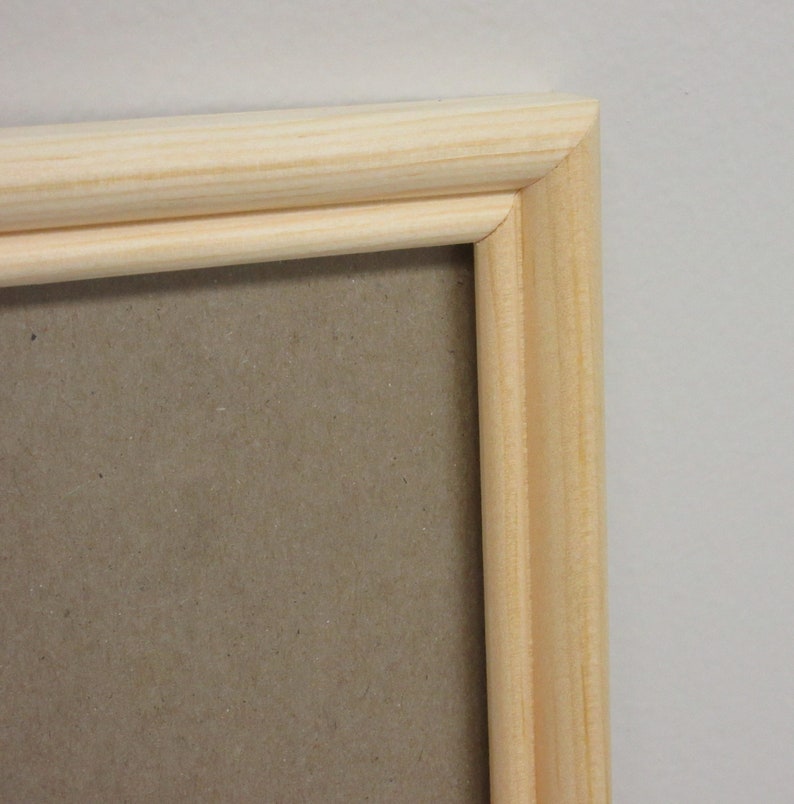 Original Picture Frame Unfinished Pine 12 X 16 Etsy