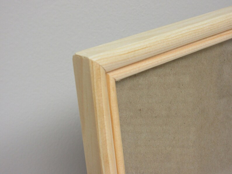 Original Picture Frame Unfinished Pine 12 X 16 Etsy