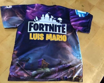 fortnite kids t shirt sublimated - fortnite t shirt kinder nike