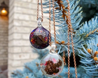 BESTÄLLNINGSSKYDDAT Anpassat äkta meteorithänge Meteorithalsband i hartshänge Rymdhalsband Alienhalsband Astronomihänge