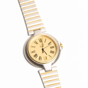 Dunhill Millennium Quartz Gold & Silver Unisex Wristwatch