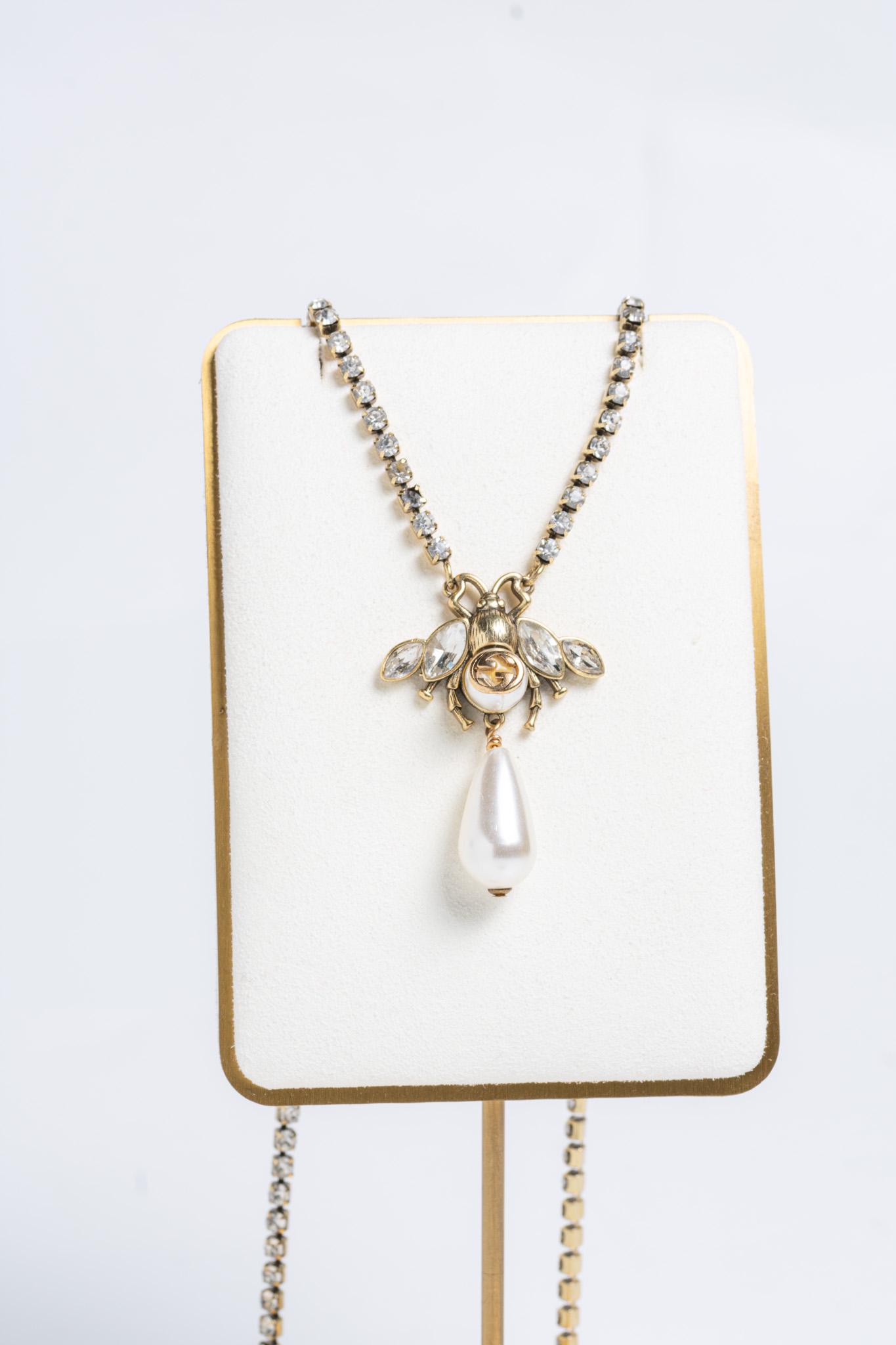Gucci bee necklace - Etsy 日本