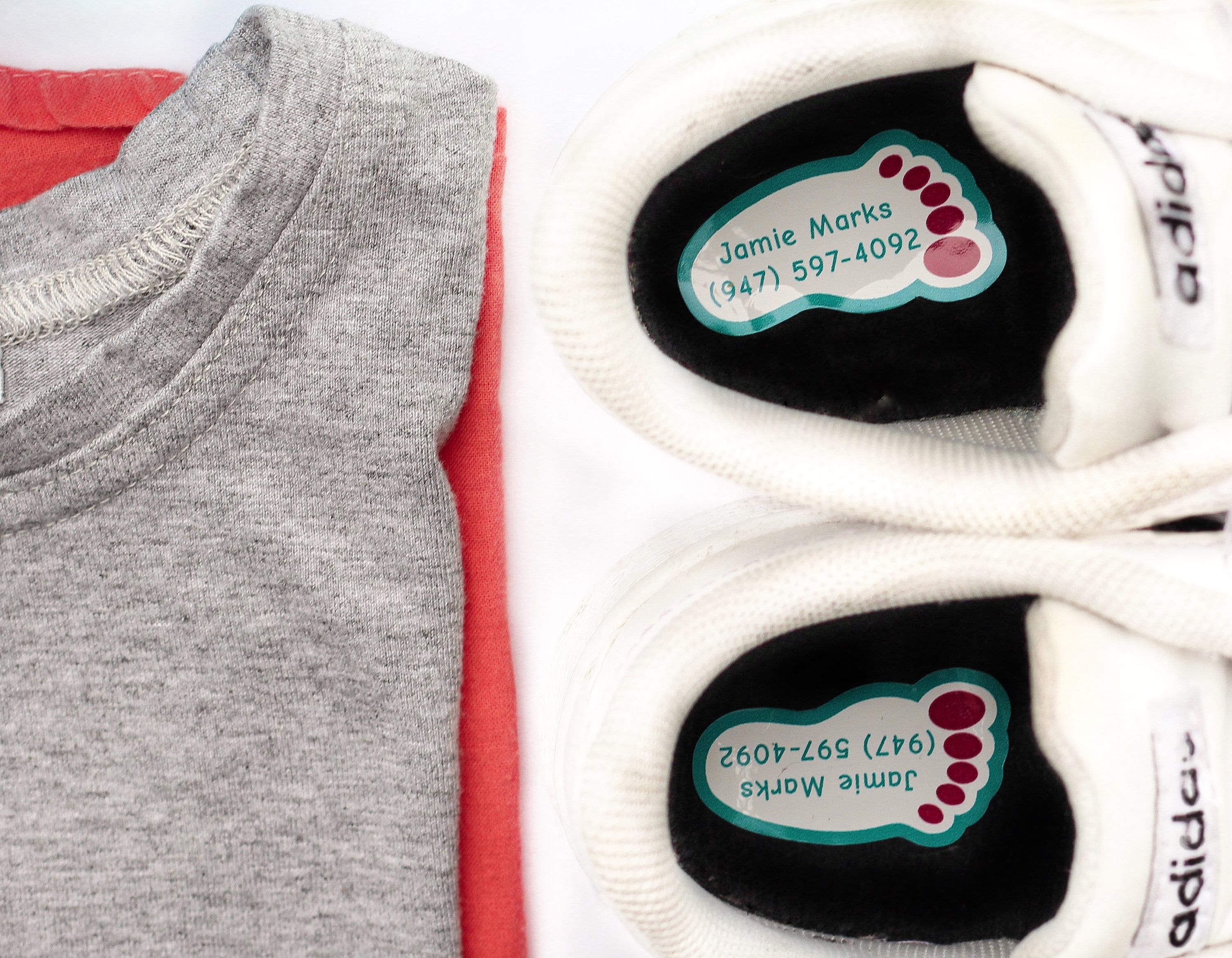 Shoe Custom Insole Label for Kids, Preschool Name Labels Etsy