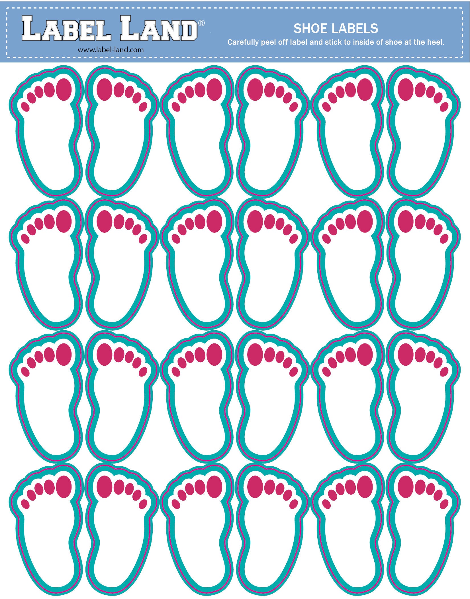 Shoe Custom Insole Label for Kids, Preschool Name Labels Etsy