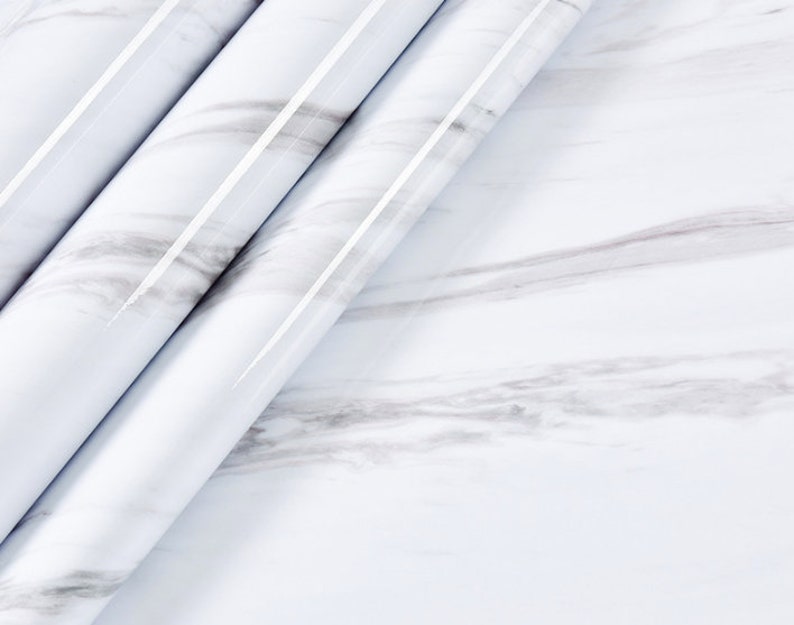 EBuyers 23.6 x 196.5 inch White Stripe Contact paper Peel and Etsy