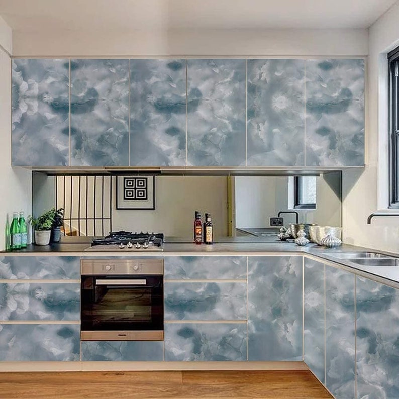 Ebuyers 23.6 X 118 Inch Sky Blue Contact Paper Peel and Stick Etsy