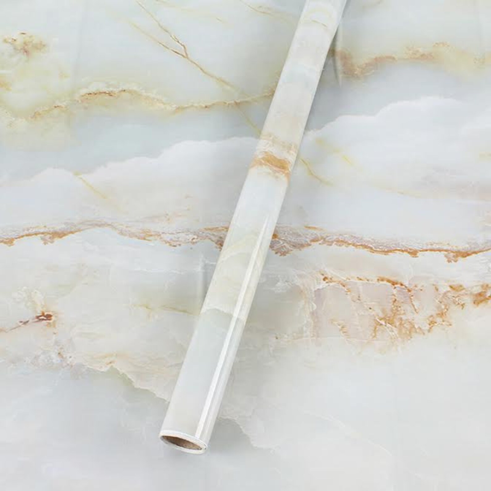 Ebuyers 11.8inch X 78inch Marble Light Blue Contact Paper Etsy
