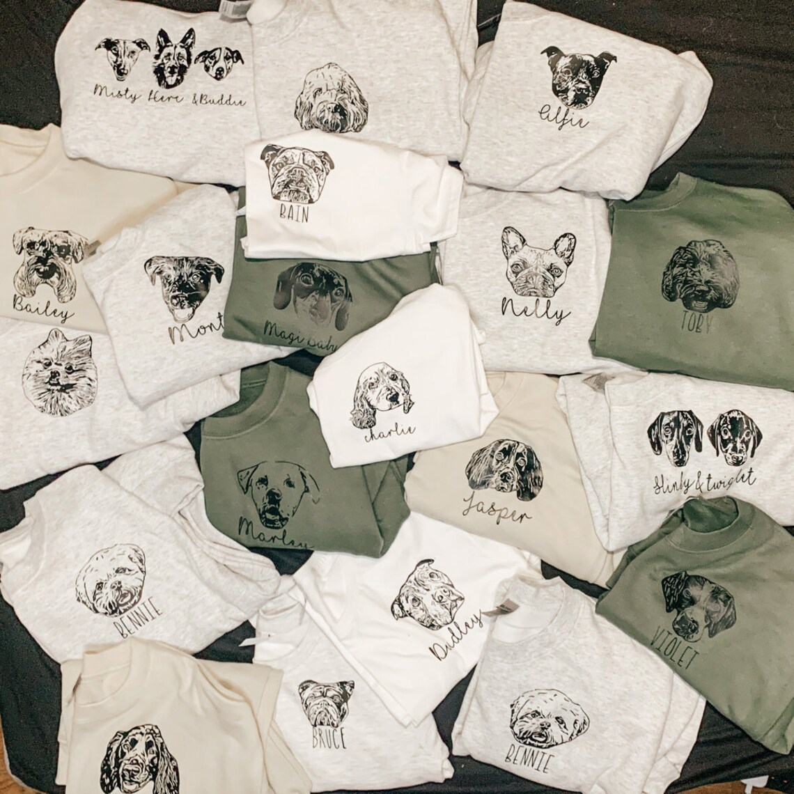 Personalised Pet Face Tshirt / Pet Lover T Shirt / Dog Face Etsy