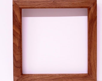 8x8 inch Walnut photo frame