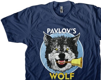 Pavlov's Wolf - Funny Behaviorist Psychology Major Gift - Science Men's, Women's, and Youth Shirt
