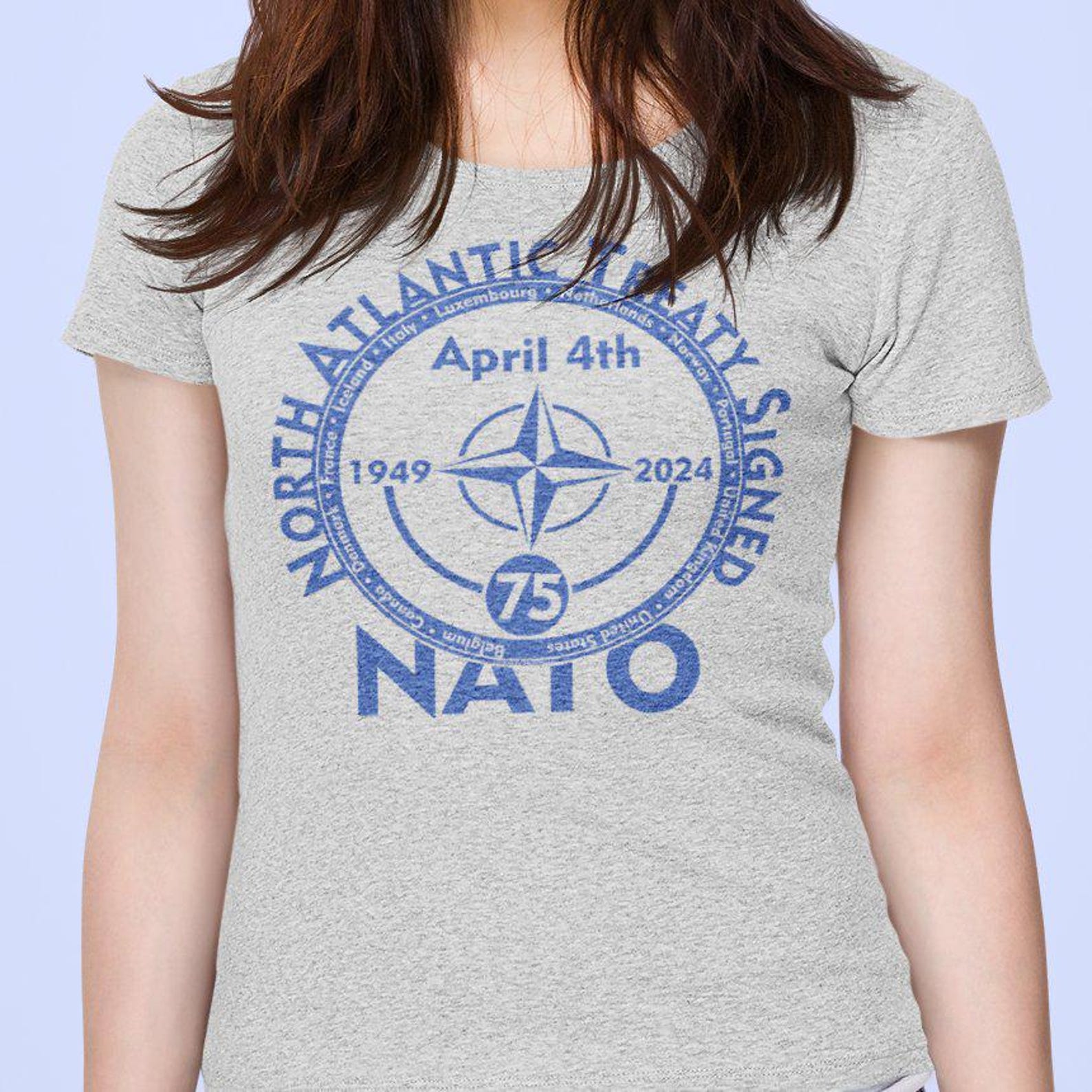 NATO 75th Anniversary of North Atlantic Treaty Signing April 4th 1949 ...