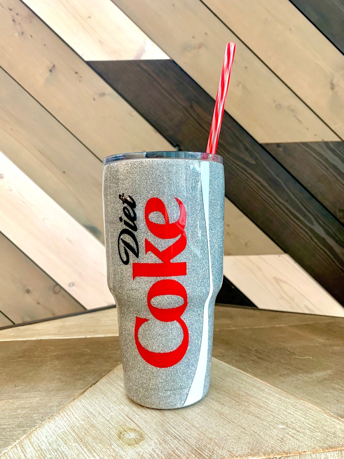 Diet Coke tumbler Coke Zero Personalized Diet Coke Cup Etsy