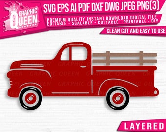Free Free Old Fashioned Vintage Truck Svg 474 SVG PNG EPS DXF File