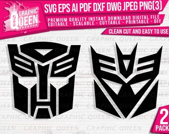 Transformers Svg Etsy