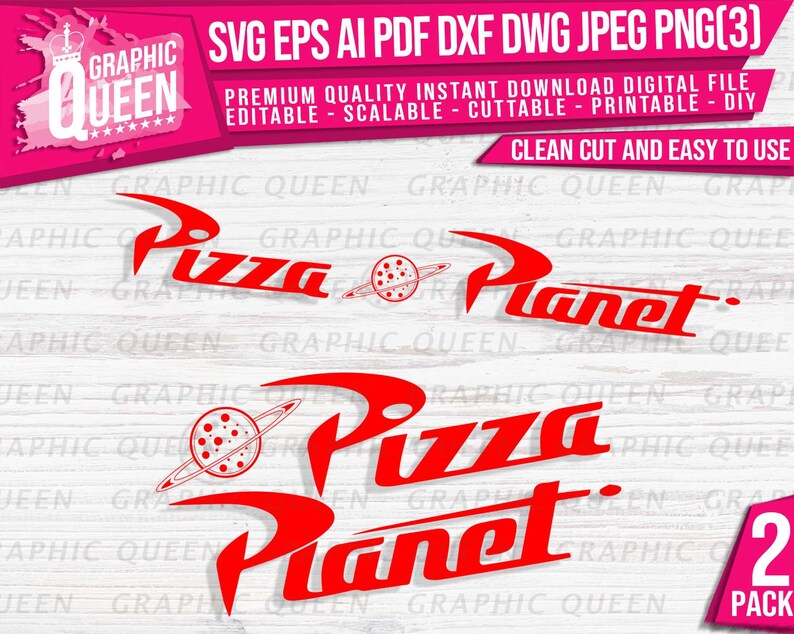 Pizza logo svg Pizza logo Vector Cut Files Etsy