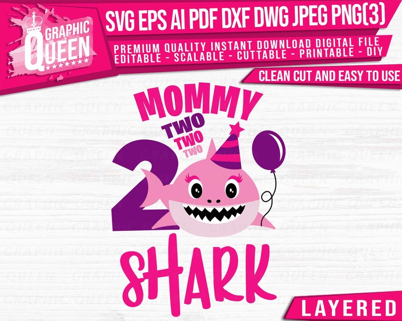 Free Free 177 Birthday Shark 2 Svg SVG PNG EPS DXF File