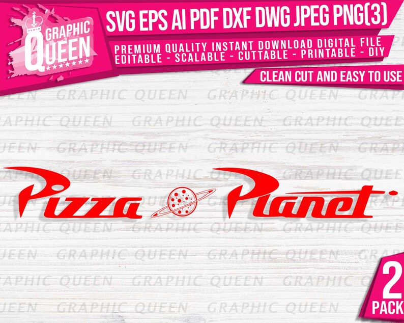 Pizza logo svg Pizza logo Vector Cut Files Etsy