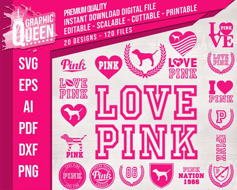 Free Free 53 Love Pink Logo Svg SVG PNG EPS DXF File