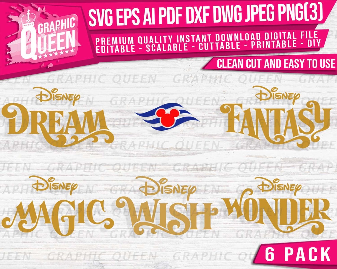 Disney Dream SVG