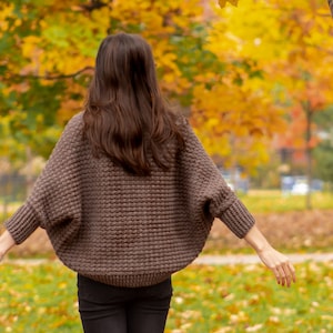 House Sparrow Sweater - PDF Crochet Pattern - Beginner Shrug Design
