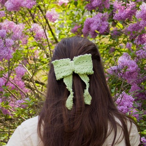 Bountiful Bow PDF Crochet Pattern Advanced Beginner Tutorial image 1