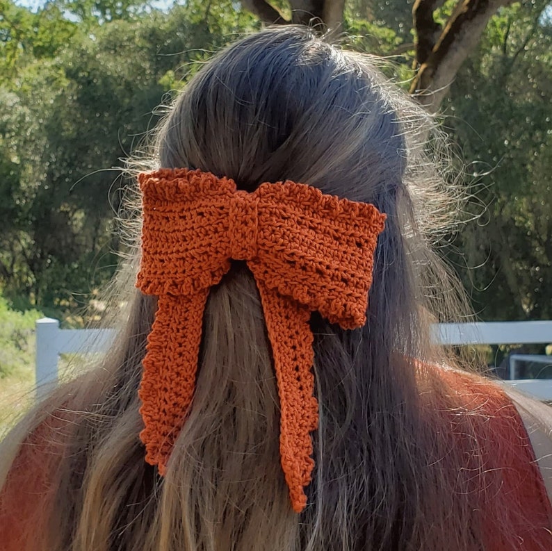 Bountiful Bow PDF Crochet Pattern Advanced Beginner Tutorial image 5