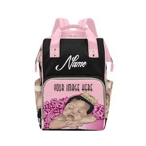  Bolsa de pañales grande para bebé, bolsa de mamá, bolsa de  hospital de viaje de maternidad para el cuidado del bebé, Rosado : Bebés