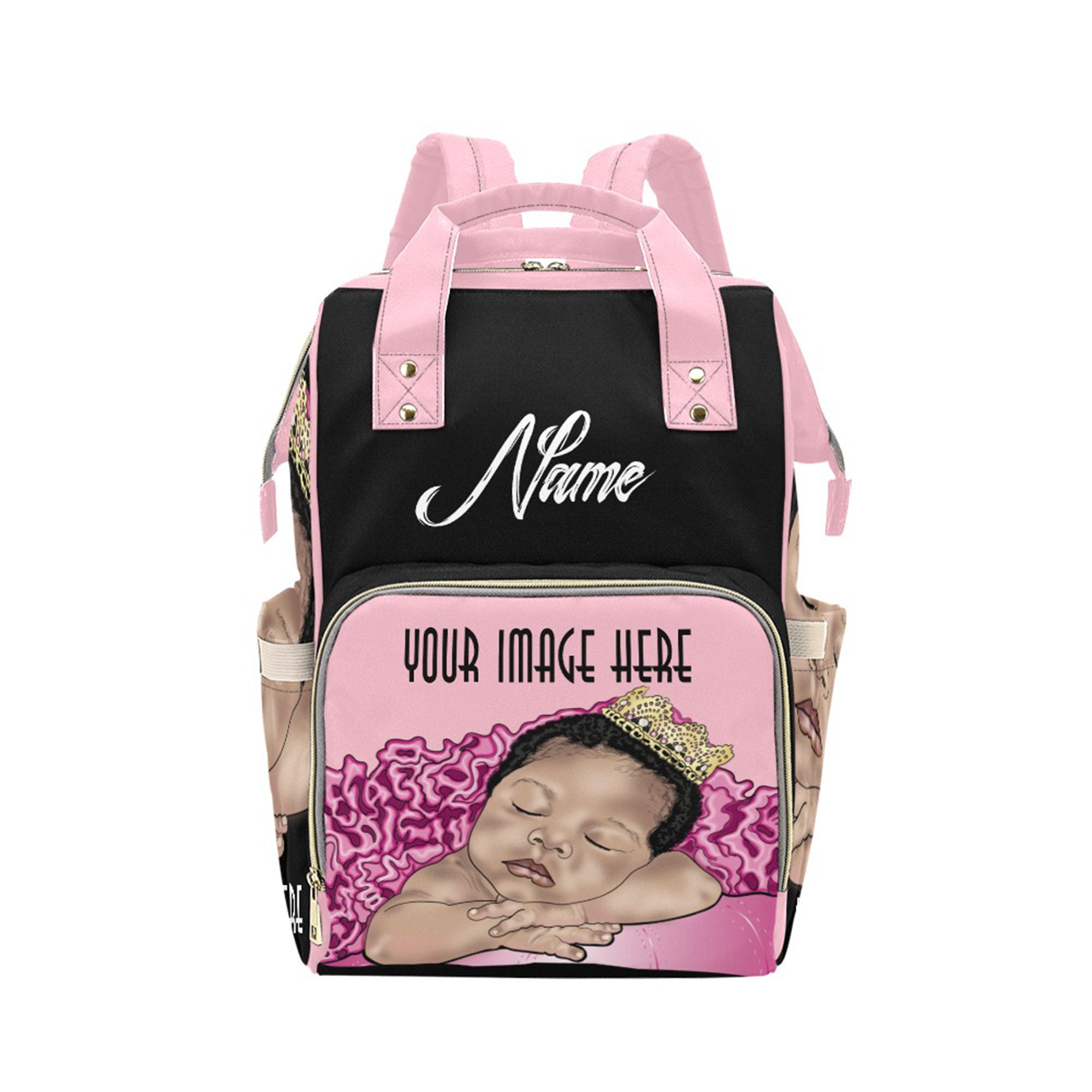 Baby girl diaper bags with name cheap