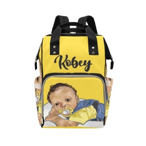 Personalized Baby Bag/ Diaper Bag/  Baby Girl/Boy Backpack/ Clothing Bottles Bag/ Baby Shower Gift/ Unisex