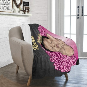 Cobertor personalizado para bebês meninas/pequena princesa/cobertor com nome personalizado/bebê recém-nascido/presente de chá de bebê/bebê afro-americano