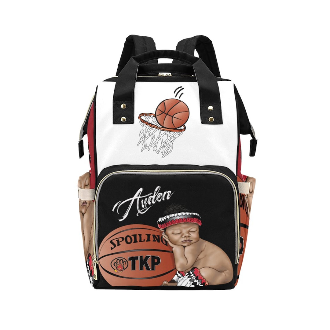 PERSONALIZED Sport Diaper Bag Knapsack Set /clothing Bag/name