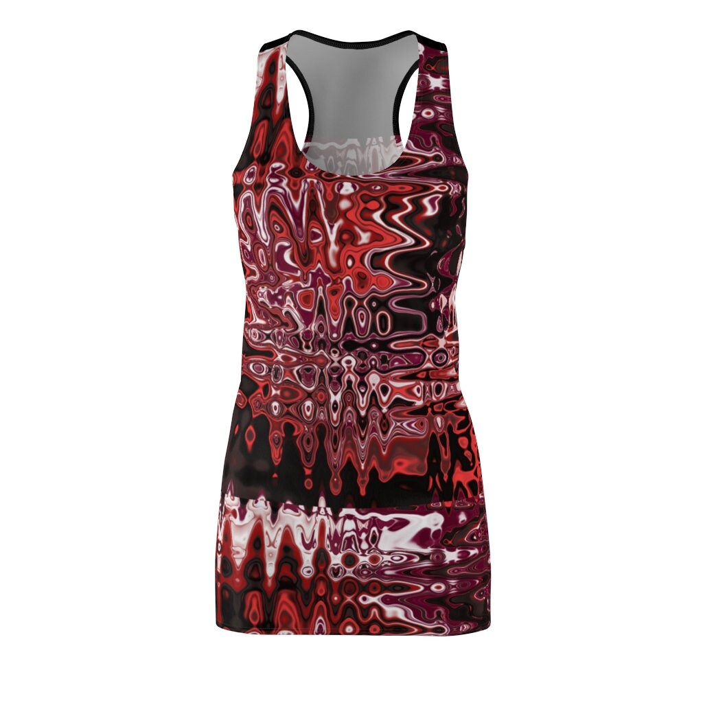 red and black t shirt dress Custom Upcycled T-shirt Dress 1377 Threads