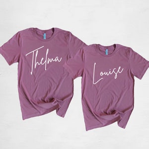 Adult Thelma and Louise graphic t-shirt / Adult matching shirts / Women shirts / Friend t-shirts / Sister Matching Shirts image 3