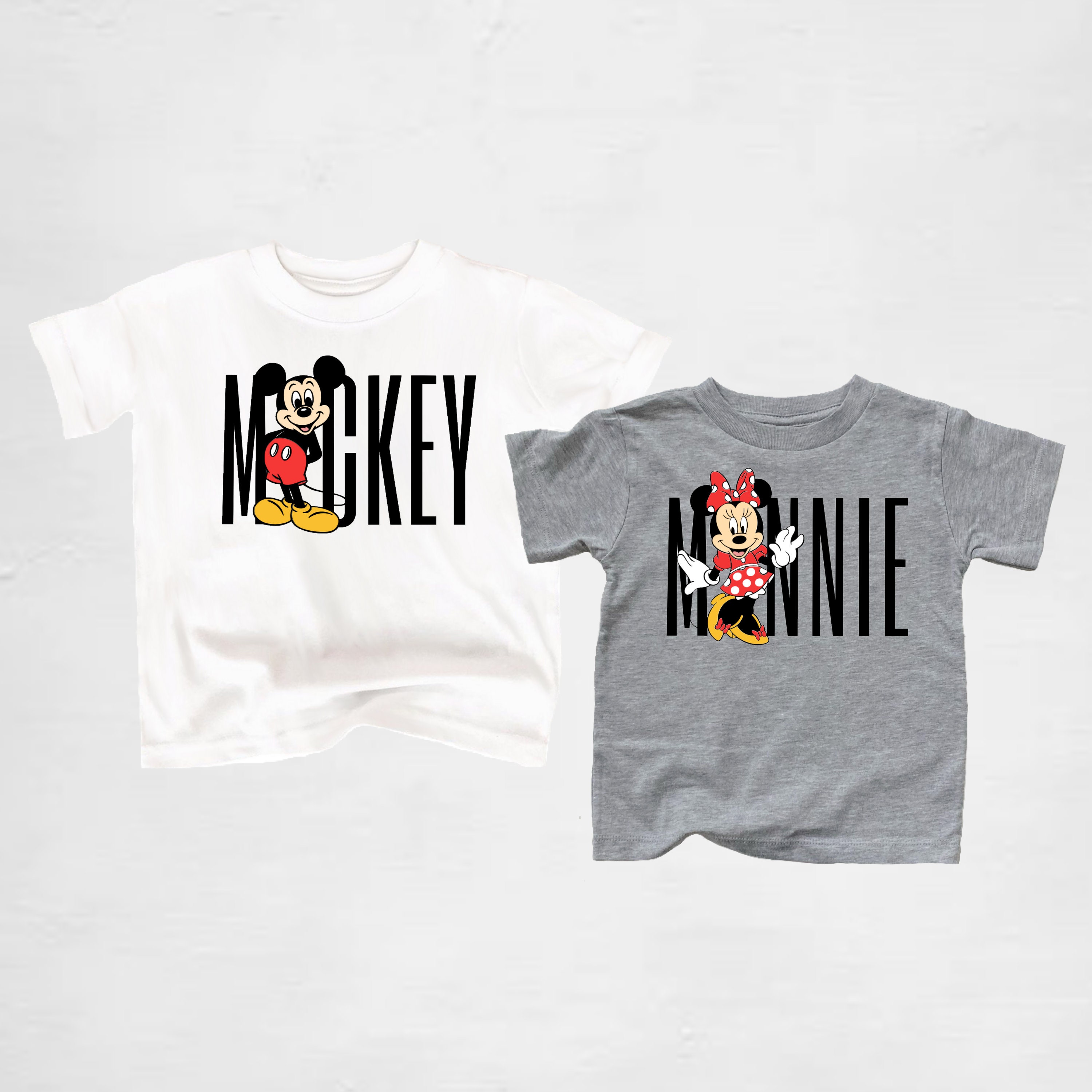 Disney Mickey Mouse and Minnie Mouse youth t-shirt / Mickey and Minni…